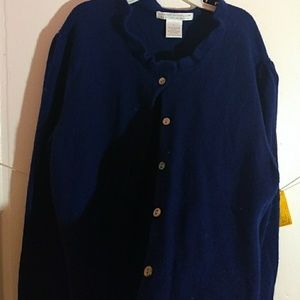 100% Italian Merino Wool cardigan